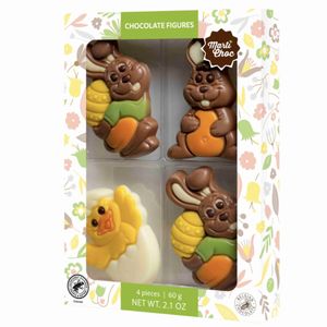 Hovedbilde P&aring;skefigurer i sjokolade 60gr.