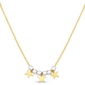 Hovedbilde Orelia smykke Mixed Plate Bead & Star Charm 