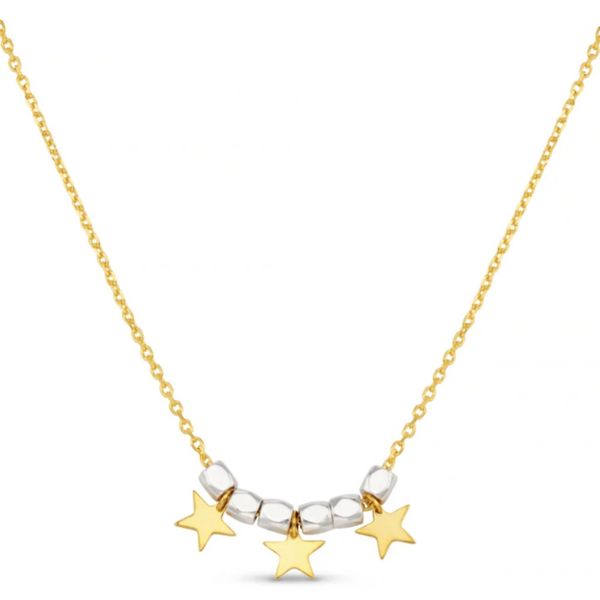 Orelia smykke Mixed Plate Bead & Star Charm 