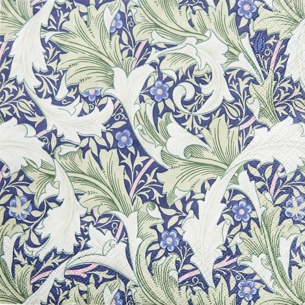 William Morris Granville Blue Green - Lunsj