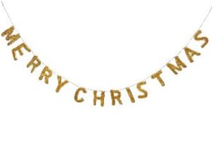 Hovedbilde Luksuri&oslash;s&nbsp;girlander i fl&oslash;yel og gullb&aring;nd 170cm