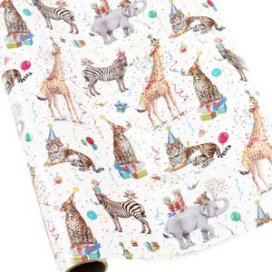 Hovedbilde Gavepapir Party Animals 2,4m