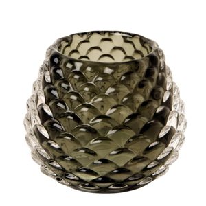Hovedbilde Telysestake gr&oslash;nn kongle 10x9cm