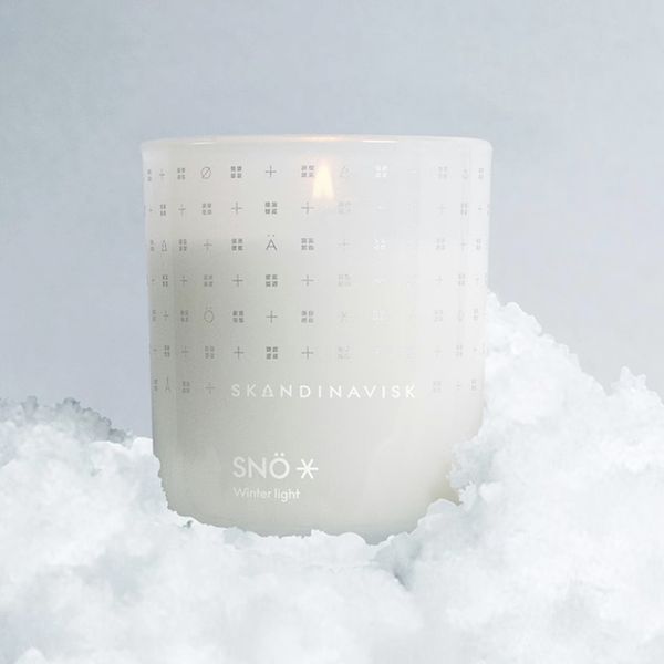 Skandinavisk Snö duftlys 200g