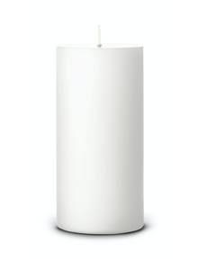 Bilde av Kubbelys 7*15cm Pure White  (31)