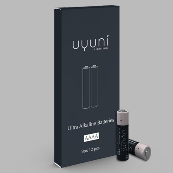 AAAA batterier 12pk. 1,5V, 580mAh