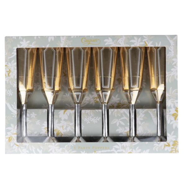 Christmas Crackers Champagneglass 6 store