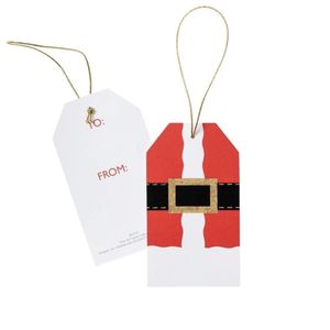 Hovedbilde Gavelapper Santa Costume 4 stk