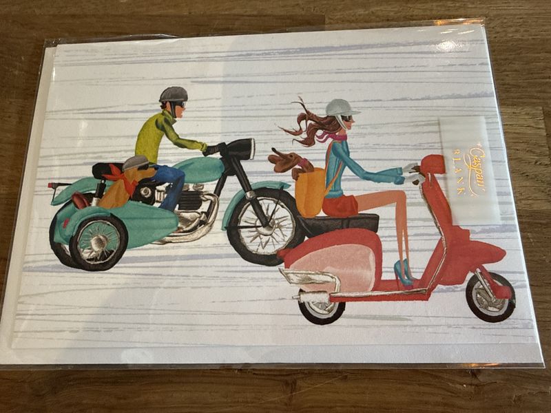Caspari kort - Couples ride