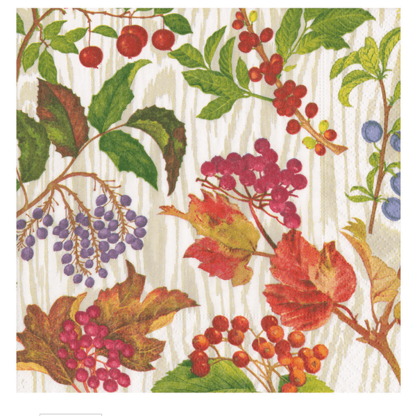 Servietter Berry Botanical Taupe (middag)
