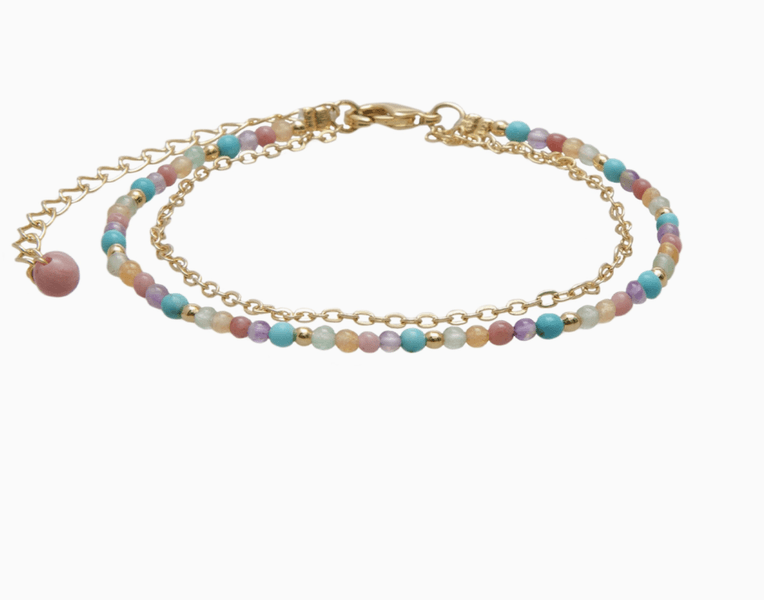 Armb&aring;nd Vibrant Spirit - lagvis gull- Healing