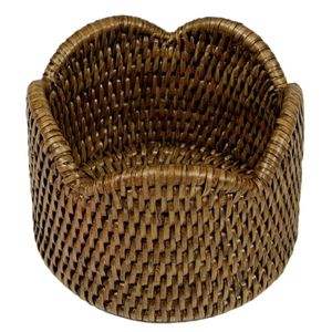 Hovedbilde Rattan Scallop Wine Coaster - Natural Rattan