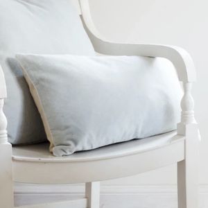 Hovedbilde Hel pute Misi velour - Mineral 30*50cm