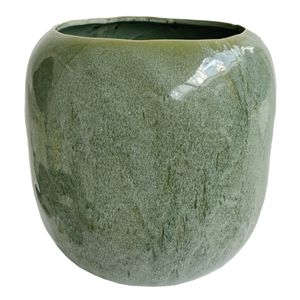 Hovedbilde Potte i keramikk mintgr&oslash;nn H31,5cm 