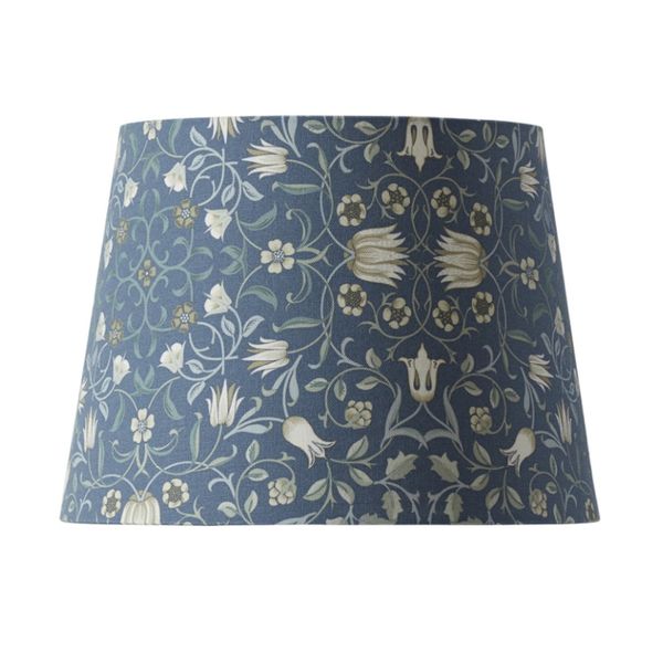 Lampeskjerm Classic Oval 32cm - William Morris Holland Park Blue