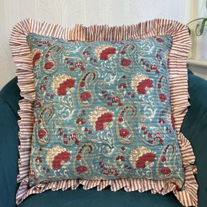 Hovedbilde EDL putetrekk quiltet med kant 50*50cm