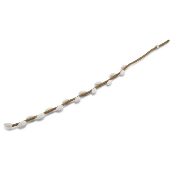 Ullgren med hvite gåsunger 60cm 